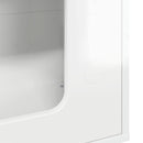 Kat Hus Gloss Hvid 51 x 30 x 52 cm Konstrueret træ