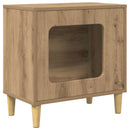 Kat Hus Artisan-eg 51 x 30 x 52 cm Konstrueret træ