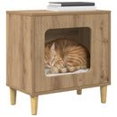Kat Hus Artisan-eg 51 x 30 x 52 cm Konstrueret træ