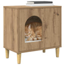 Kat Hus Artisan-eg 51 x 30 x 52 cm Konstrueret træ
