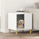 Hundehus Hvid 44 x 42 x 49 cm Konstrueret træ