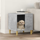 Hundehus Betongrå 44 x 42 x 49 cm Konstrueret træ