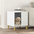 Hundehus Gloss Hvid 44 x 42 x 49 cm Konstrueret træ