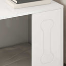Hundehus Gloss Hvid 44 x 42 x 49 cm Konstrueret træ