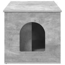 Kat Hus Beton 85 x 55 x 50,5 cm Konstrueret træ