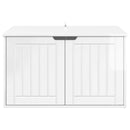 Kat Hus Gloss Hvid 85 x 55 x 50,5 cm Konstrueret træ