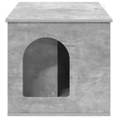 Kat Hus Beton 85 x 55 x 50 cm Konstrueret træ