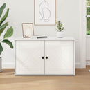 Kat Hus Gloss Hvid 85 x 55 x 50 cm Konstrueret træ