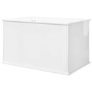 Kat Hus Gloss Hvid 85 x 55 x 50 cm Konstrueret træ