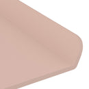 Svævende hylde Vægmonteret 4 pcs Lyserød 30 x 9 x 2,5 cm Stål