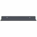 Svævende hylde Vægmonteret 4 pcs Antracit 30 x 9 x 2,5 cm Stål