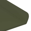 Svævende hylde 2 pcs Oliven grøn 40 x 8,5 x 2,5 cm Stål