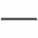 Svævende hylde 2 pcs Antracit 60 x 8,5 x 2,5 cm Stål