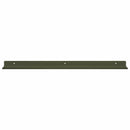 Svævende hylde 2 pcs Oliven grøn 60 x 8,5 x 2,5 cm Stål