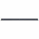 Svævende hylde Vægmonteret 2 pcs Antracit 80 x 9 x 2,5 cm Stål