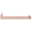 Svævende hylde Vægmonteret 2 pcs Lyserød 30 x 18 x 2,5 cm Stål