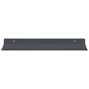 Svævende hylde Vægmonteret 4 pcs Antracit 40 x 18 x 2,5 cm Stål
