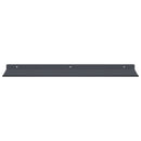 Svævende hylde Vægmonteret 4 pcs Antracit 60 x 18 x 2,5 cm Stål