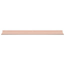Svævende hylde Vægmonteret 2 pcs Lyserød 80 x 18 x 2,5 cm Stål