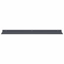 Svævende hylde Vægmonteret 4 pcs Antracit 80 x 18 x 2,5 cm Stål