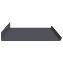 Svævende hylde Vægmonteret 4 pcs Antracit 80 x 18 x 2,5 cm Stål