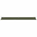 Svævende hylde 4 pcs Oliven grøn 80 x 18 x 2,5 cm Stål