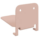 Svævende hylde med hylde 4 pcs Lyserød 6 x 10,8 x 6,6 cm