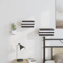 Svævende hylde med hylde 24 pcs Lyserød 6 x 10,8 x 6,6 cm