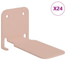 Svævende hylde med hylde 24 pcs Lyserød 6 x 10,8 x 6,6 cm