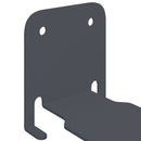 Svævende hylde med hylde 4 pcs Antracit 6 x 10,8 x 6,6 cm