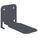 Svævende hylde med hylde 4 pcs Antracit 6 x 10,8 x 6,6 cm