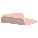 Svævende hylde med hylde 2 pcs Lyserød 15 x 15 x 2 cm
