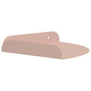 Svævende hylde med hylde 4 pcs Lyserød 15 x 15 x 2 cm