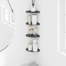 Svævende hylde med hylde 4 pcs Antracit 15 x 15 x 2 cm