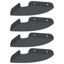 Svævende hylde med hylde 4 pcs Antracit 15 x 15 x 2 cm