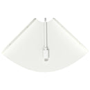 Svævende hylde med hylde 2 pcs Hvid 15 x 15 x 2 cm