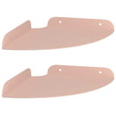 Svævende hylde med hylde 2 pcs Lyserød 18 x 18 x 2 cm