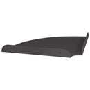Hjørne Flydende Hylde med hylde 2 pcs Sort 24 x 24 x 2 cm