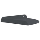 Svævende hylde med hylde 2 pcs Antracit 24 x 24 x 2 cm
