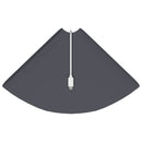 Svævende hylde med hylde 4 pcs Antracit 24 x 24 x 2,3 cm