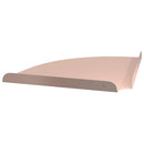 Svævende hylde med hylde 4 pcs Lyserød 30 x 30 x 2 cm