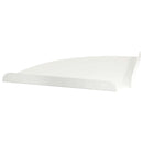 Svævende hylde med hylde 4 pcs Hvid 30 x 30 x 2 cm