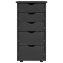Kabinet Grå 34 x 39 x 61,5 cm Massivt fyrretræ