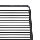 Havestole 2 pcs Sort 48 x 55 x 89,5 cm Rattan