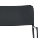 Havestole 2 pcs Antracit 51 x 55 x 81 cm Stål