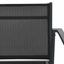 Havestole 2 pcs Sort og Anthracit 53,5 x 59 x 77 cm