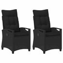 Have Stol 2 pcs Sort 56 x 64 x 94 cm Stål og Polyester