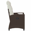 Have Stol 2 pcs Brun og Creme 56 x 60 x 112 cm