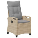 Have Stol 2 pcs Beige og lys grå 56 x 60 x 112 cm