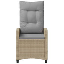 Have Stol 2 pcs Beige og lys grå 56 x 60 x 112 cm